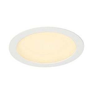 Eco led panel rond encastré, rond, blanc, 14w, 3000k