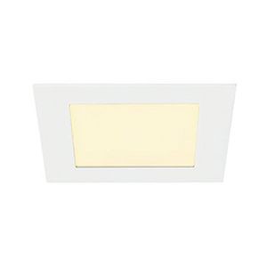 Eco led panel carre encastré, carré, blanc, 10w, 3000k