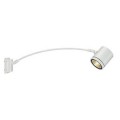 Enola_c curved spot sur tige, rond, blanc, 9w led, 3000k