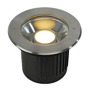 DASAR MODULE LED, ENCASTRE DE SOL, ROND, INOX 316, POUR MODULE FORTIMO