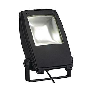 LED FLOOD LIGHT 30W, PROJECTEUR NOIR, LED BLANC CHAUD, 120°