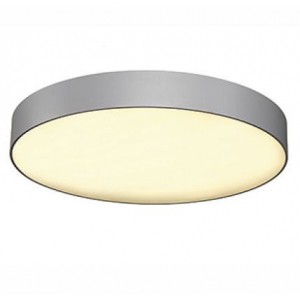 Plafonnier MEDO PRO 90 - Rond - Gris Argent - 4xT5 24 W + 2xT5 39 W - SLV by Declic