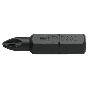 Embout pour empreinte pozidriv pz.1 - série 2 - entraînement 5/16" - 7,94 mm