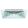 Aldes af 704 z - 225 x 225 mm - diffuseur plafonnier carré multidirectionnel 4 voies