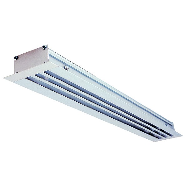 Aldes ald 623 - longueur 1150 mm - diffuseur aluminium à fentes fixes