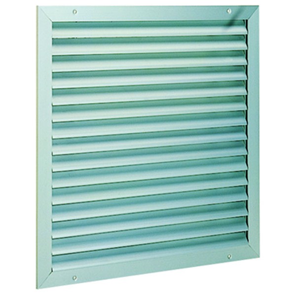 Aldes awa 251 -  700 x  150 mm - grille extérieure aluminium