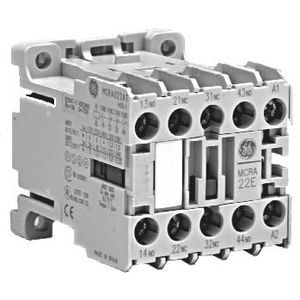 Minicontacteur 4P  M 2.2kW vis 2NO+2NF 48Vac 50Hz/60Vac 60Hz