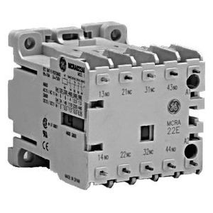 Minicontacteur 4P  M 2.2kW circuit imprimé 4NO 220-240Vac 50Hz/240-277Vac 60Hz