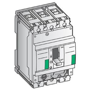 R+ disjoncteur FD MAGB 80kA 7A 3P3D - FDH36MC007ED