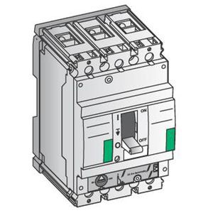 R+ disjoncteur FD LTMD 80kA 16A 3P3D - FDH36TD016ED