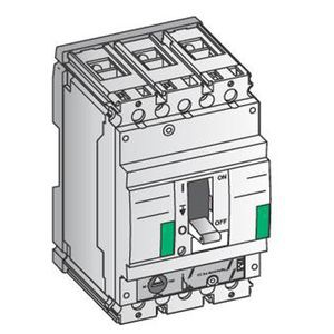 R+ disjoncteur FD GTM 80kA 25A 3P3D - FDH436TG025ED