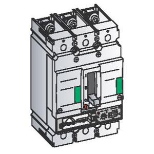 R+ sans calib. FE160/SMR1-no 80kA 160A 3P - FEH36AA160JJF