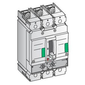 R+ disjoncteur FE160 LTM 80kA 160A 3P3D - FEH36TA160JF