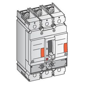 R+ disjoncteur FE160 LTM 150kA 80A 4P3D - FEL436TA080JF