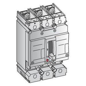 R+ boîtier seul FE160 50kA 160A 3P - FEN306F160JF