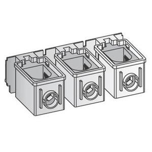 R+ jeu de 3 bornes à cage Cu/Al 2.5-95mm2 pour  FE - FETCA1316