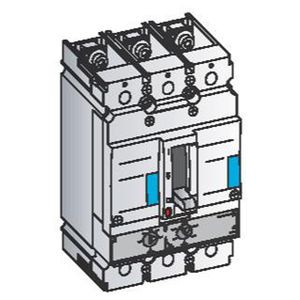 R+ disjoncteur FE160 LTMD 50kA 125A 4P3.5DN - FEN456TD125JF