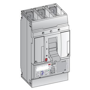 R+ sans calib. FG400 SMR2-no 80kA 400A 4P - FGH46KA400LLF