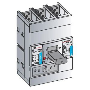 R+ disjoncteur FK800 SMR1e 100kA 800A 4P4D - FKL46NE800PPF