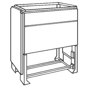 Socle en polyester à gRde profondeur pour EH-233