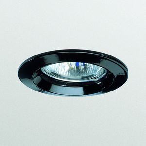 Luminaire encastré, zadora fixe qbs570,  1 (non fournie) master line es 50mm, classe iii,  bk