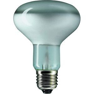 Lampe à incandescence, r80, r95, finition frosted,  60w,  80d, remplace 028617