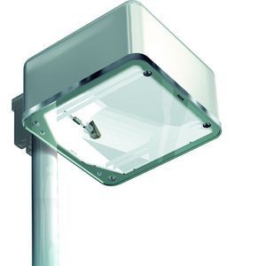 Luminaire pour station-service, dgp300, optique asymétrique - faisceau extensif, dgp300 cdm-td150w k 230v a-wb si