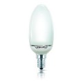 Lampe fluocompacte, softone flamme esaver  10 000 h,  8w,  warm white, classe énergétique a