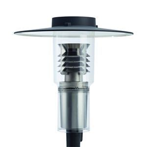 Lanterne cityspirit réflecteur classique, lampe fournie son-t 100 ww, alimentation ferromagnétique compensé, classe ii (i sur , gris