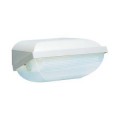 Applique protecta, lampe fournie master pl-c 2 pin 18 ww, alimentation ferromagnétique compensé, classe ii, blanc