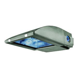 Projecteur optiflood mvp506, lampe fournie master city white cdo-tt 150 ww, alimentation ferromagnétique compensé, classe i, gris