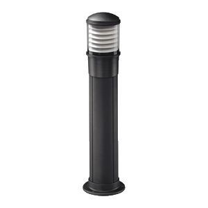 Borne Vivara, Lampe Fournie Tornado 60 W, Classe Ii, Noir