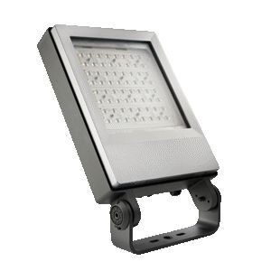 Projecteur  Extérieur Decoflood² Led Bvp636/bvp646 Led Forte Puissance, Alimentation électronique (eb), Classe I Ou Ii, Gris