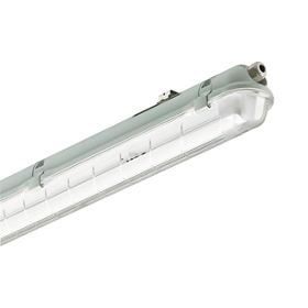 Luminaire étanche Tcw060 Tl- D  2 Lampe(s) Master Tl-d 18w Non Fournie(s) électronique (hf-p) Classe I Finition Gris - Philips