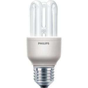 Lampe Economy Stick Philips - B22 - 100 mA - 14 W - 220 à 240 V- 61 lm/W - 2700 K - 856 lm - 6000 h