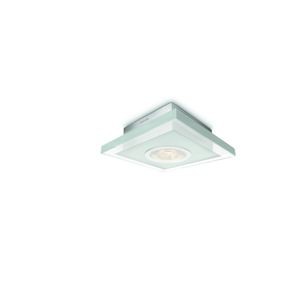 Quart ceiling lamp led aluminium 1x7.5w