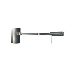 Fireside wall lamp led nickel 1x7.5w sel