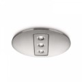 Skyon Recessed LED - Nickel - 1x7.5W - 10.7V