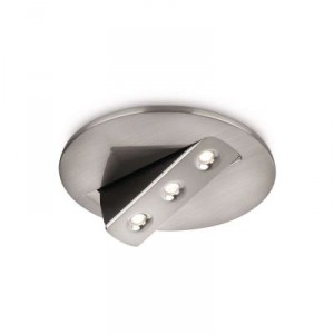 Skyon Recessed LED - Nickel - 1x7.5W - 10.7V