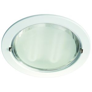 Aberdeen recessed white 2x23w 230v