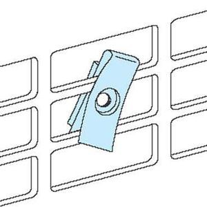 Schneider Electric 20 Ecrous Platine Perf.M5