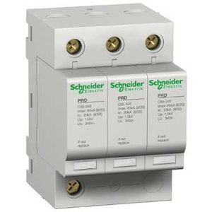 Schneider Electric Suppresseur de Surtension Modulaire Prd65R - 3P - 340 V - Avc Transfert Distance