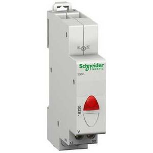 Schneider Electric Voyant Clignoteur Modulaire V - Del Intégrée - Rouge - 110..230 V