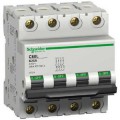 Schneider Electric Disjoncteur Modulaire Multi 9 - C60L - 4 Pôles - 4 A - Courbe K