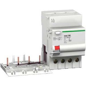 Schneider Electric Bloc Différentiel Vigi C60 Sie - 25 A - 4P - 400 V - 30Ma