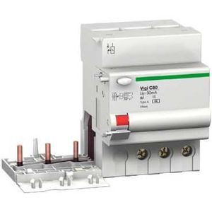 Schneider Electric Bloc Différentiel Vigi C60 Si - 63 A - 3P - 400 V - 30 Ma