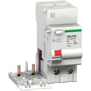 Schneider Electric Bloc Différentiel Vigi C60 Si - 63 A -2P - 400 V - 300 Ma S