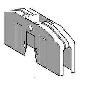 Schneider Electric Capot 'Danger' Bornes Sous Tension - pour Bornier 95 Mm2