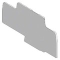 Schneider Electric Plaque de Partition - pour Bloc Connexion - Passerelle - 2 Points - 2,5 Mm2 - Gris