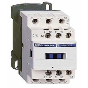 Schneider Electric Contacteur Cad32 3 F Plus 2 O Instantané 10 A 36 V Ca